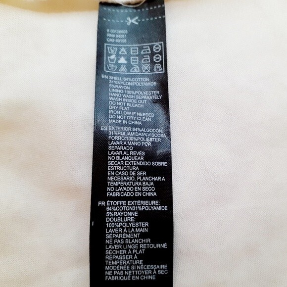 Forever 21 Cream Floral Lacey Lined Top Sz Large - Picture 14 of 16